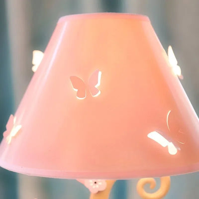 Charming Pink European Style Desk Lamp - Ideal Lighting Fixture for Girls' Bedrooms and Home Décor