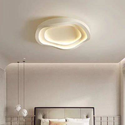 Modern LED Ceiling Chandelier - Flush Mount Lighting for Living Room, Bedroom, Dining Room