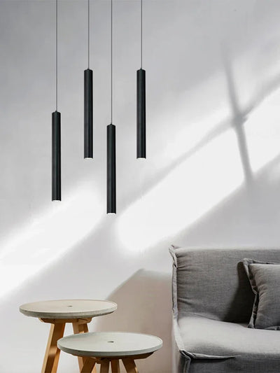 Modern Nordic LED Pendant Lamp: Double Head Hanging Light for Dining Room