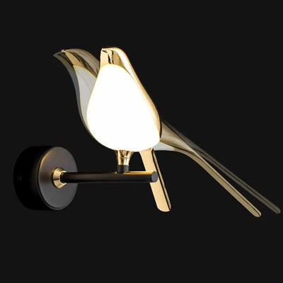 Illuminate Your Space with Modern LED Magpie Bird Wall Lamp