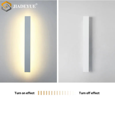 Modern Waterproof LED Long Wall Lamp - Ideal for Garage, Balcony, and Garden Corridors