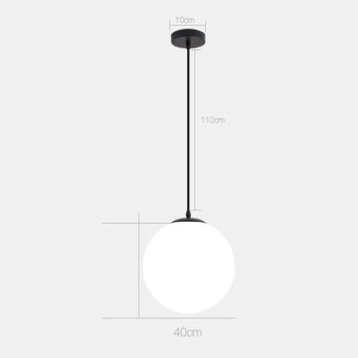 Glass Ball Pendant Lights: Simple and Elegant Illumination