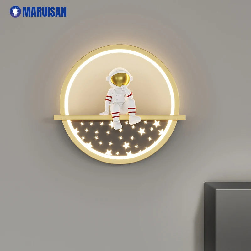 Maruisan Bedroom LED Wall Lamp for Study, Living, and Baby Rooms