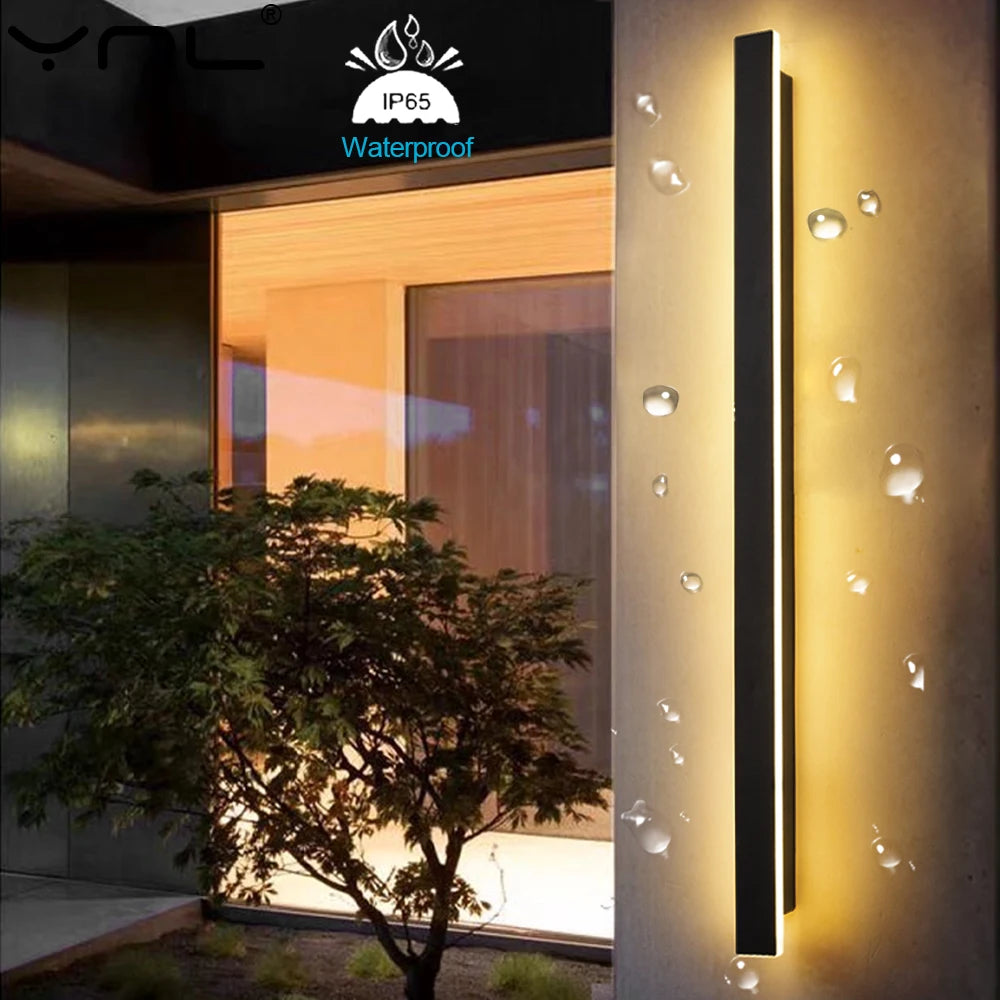 Modern Waterproof Outdoor LED Long Wall Lamps: Illuminate Your Outdoor Space with Elegance