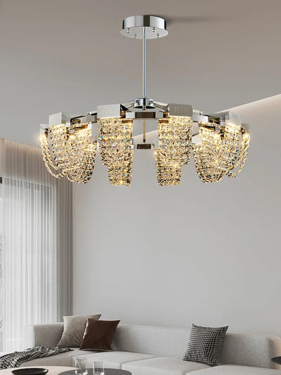 Luxury Crystal Hanging Lamp: Elevate Your Living Space with Elegance