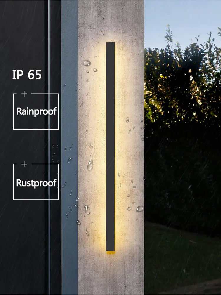 Modern Nordic Outdoor Waterproof Wall Light