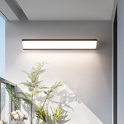 Waterproof Motion Sensor LED Outdoor Wall Light - Stylish Exterior Lighting Fixture