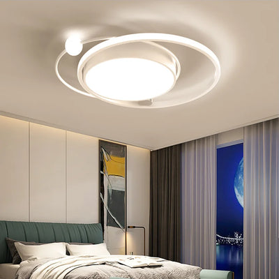 Modern LED Ceiling Lights - Elegant Gold Chandeliers for Living Room, Bedroom, Kitchen, and More