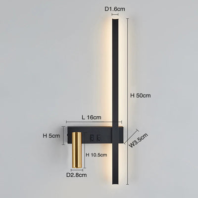 Nordic Modern LED Wall Lamps - Dual Light Sources