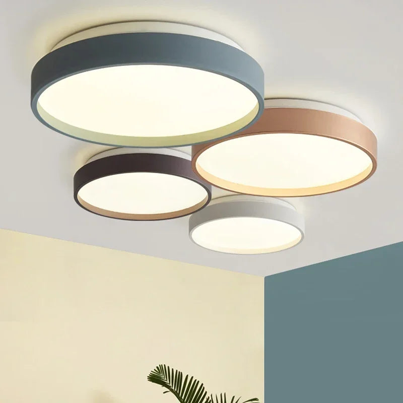 Modern LED Ceiling Lamps for Living Room, Dining Room, Bedroom, and Aisle