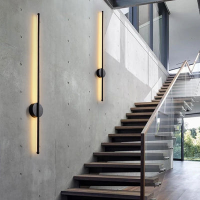 Gold Black Indoor LED Wall Lights: Stylish Illumination for Your Space