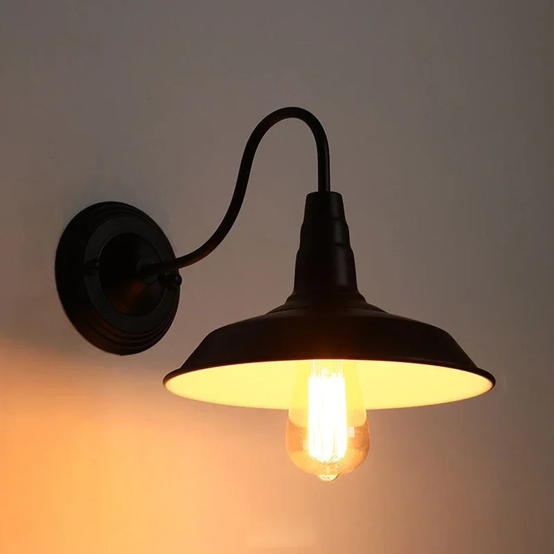 Retro Vintage Wall Mounted Lamp: Illuminate Your Space with Classic Charm