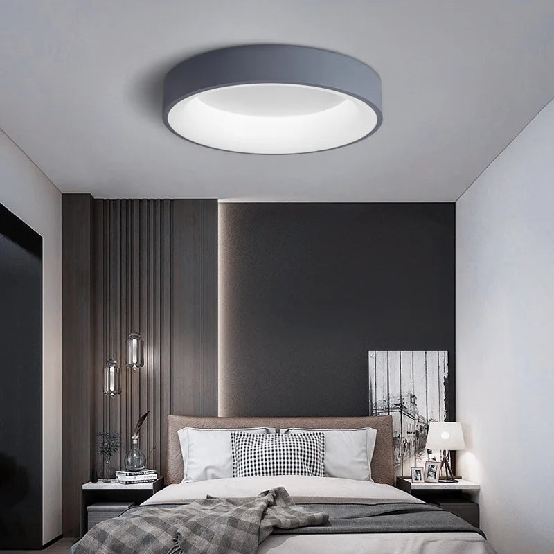 Modern LED Round Ceiling Light - Versatile Illumination for Every Room