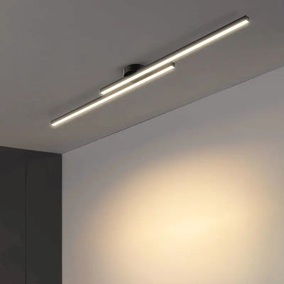 Modern LED Aisle Ceiling Light - Nordic Style Long Spotlight Ceiling Lamp for Living Room, Hallway, Balcony, and Office