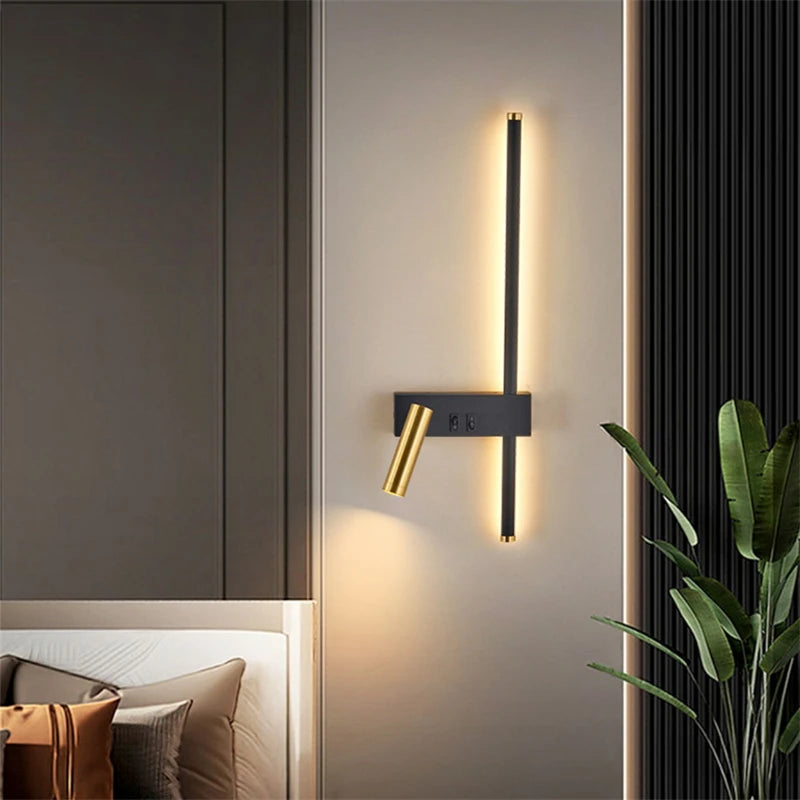 Modern LED Wall Lamp - Nordic Style for Creative Home Decor