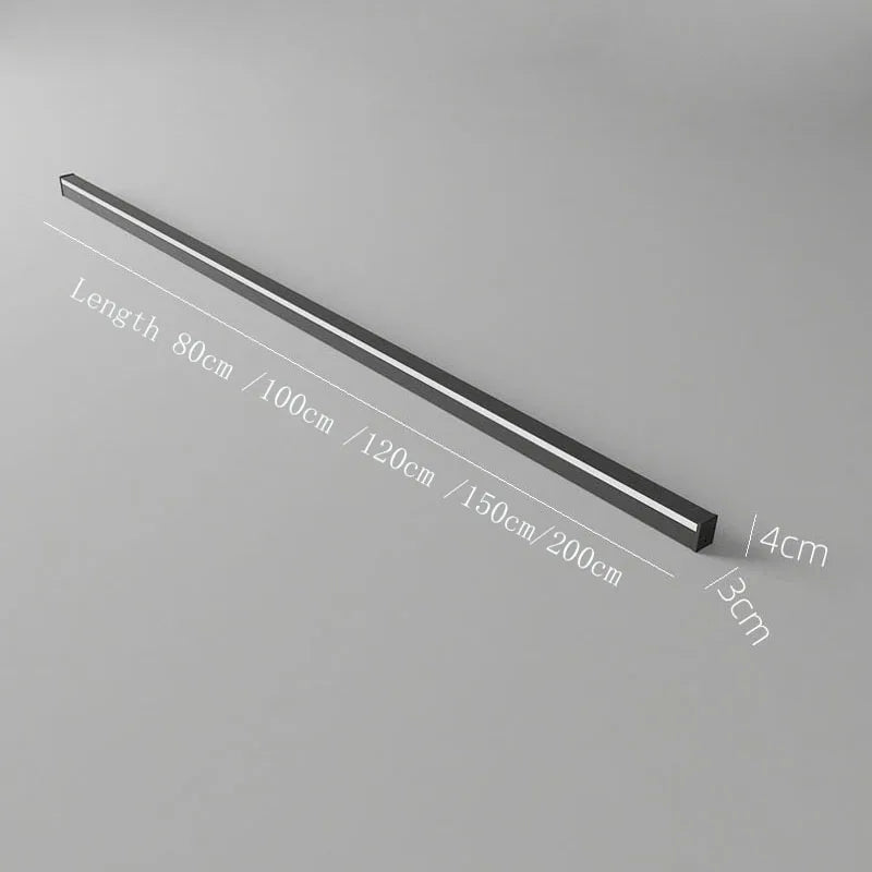 Nordic Minimalist Creative Long Wall Lamp: Modern LED Lighting Solution