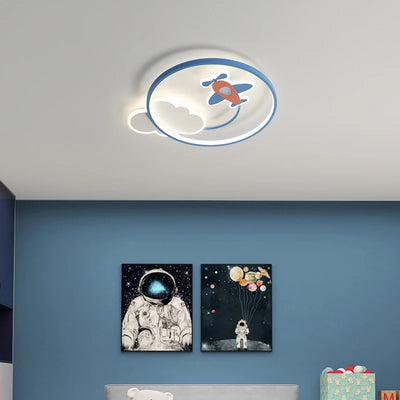 Children's Room LED Airplane Ceiling Lamp: A Fun and Functional Lighting Fixture for Boys' and Girls' Bedrooms