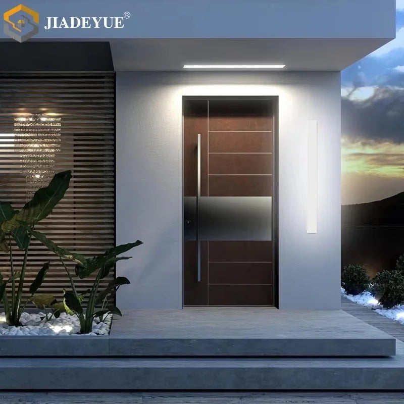 Modern Waterproof LED Long Wall Lamp - Ideal for Garage, Balcony, and Garden Corridors