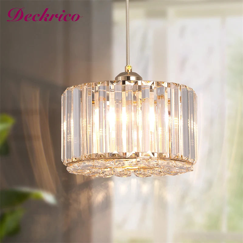 Indoor K9 Crystal Pendant Light Luxury Modern Chandelier