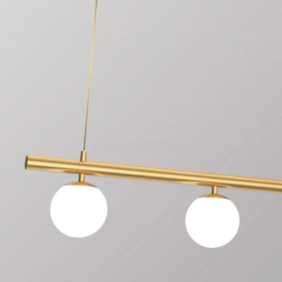 Nordic Glass Ball Pendant Lights - Modern Luminaires for Living and Dining Spaces