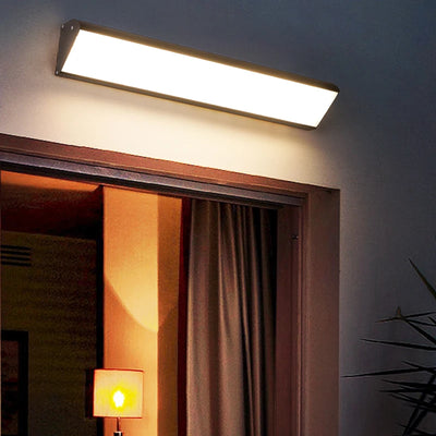 Waterproof Motion Sensor LED Outdoor Wall Light - Stylish Exterior Lighting Fixture