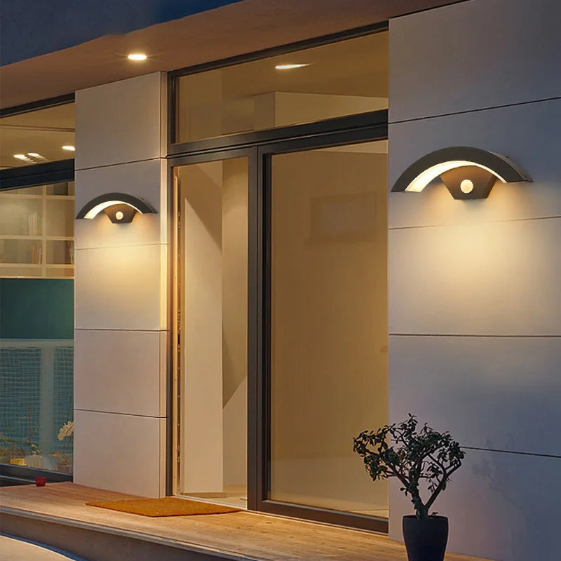 Modern Sensor LED Wall Lamp for Outdoor and Indoor Lighting