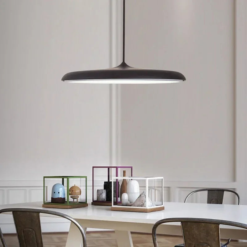 UFO Metal LED Pendant Light - Modern Art Design