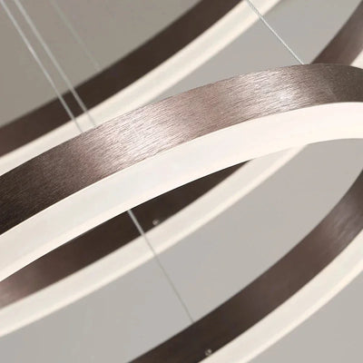 Modern LED Rings Ceiling Chandelier: Elevate Your Home Decor