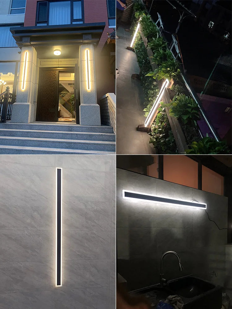 IP65 Waterproof Outdoor LED Wall Lamp – Ideal for Corridors, Staircases, Balconies, and Entrances