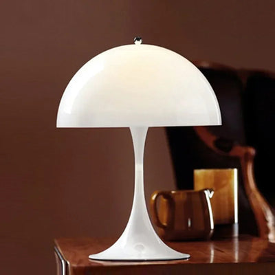 Modern White Mushroom Floor Light - Versatile Standing Lamp for Living Room and Bedside