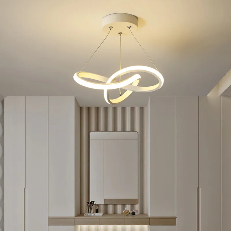 Modern LED Pendant Light Chandelier - Elegant Hanging Lamp for Versatile Spaces