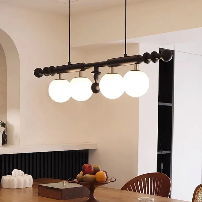 Vintage Solid Wood Pendant Lights - LED Hanging Lamps