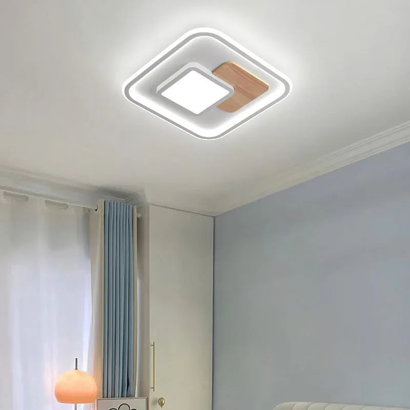 Modern LED Ceiling Lamp for Bedroom Living Dining Study Aisle Balcony - Indoor Home Decor Light Fixture Luster