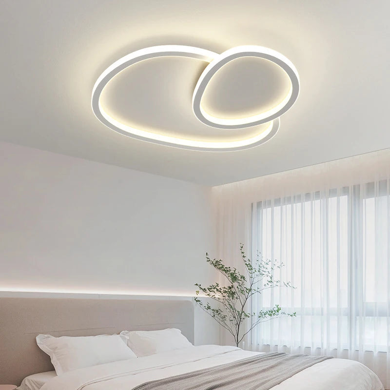 Modern LED Ceiling Chandelier Lamp - Stylish Lighting Fixture for Living, Dining, and Children's Study Rooms