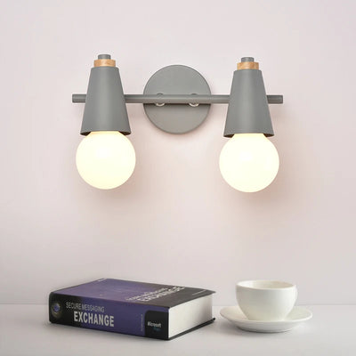 Nordic LED Macaron Mirror Headlight