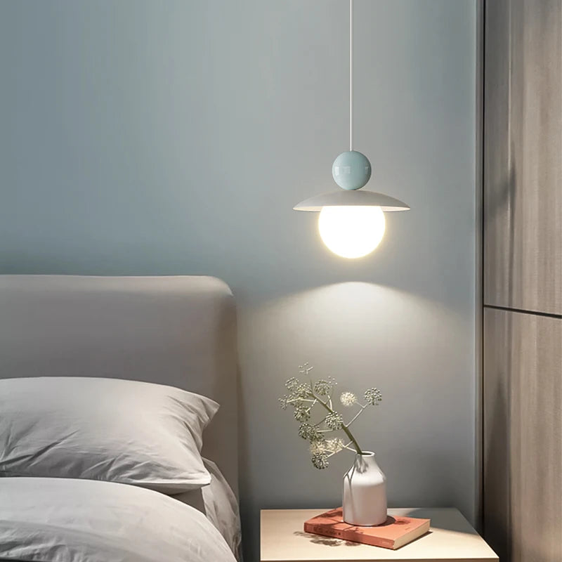 LED Modern Pendant Lights - Bedside Small Lamps