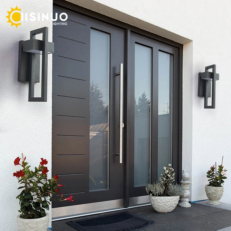 Retro Vintage Waterproof Outdoor LED Wall Sconce - 10W Garden and Porch Light