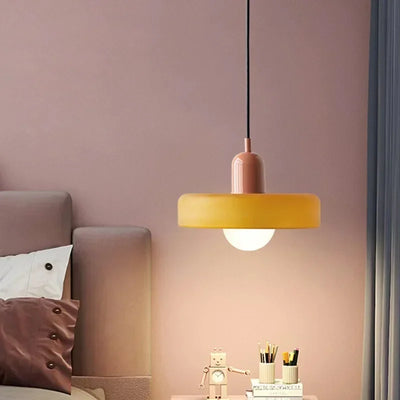 Nordic Glass Pendant Light: Elevate Your Space with Colorful Elegance