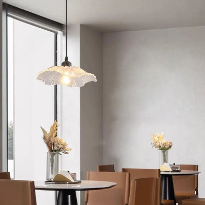 Nordic LED Pendant Light - Elegant Lotus Flower Design for Modern Room Decor