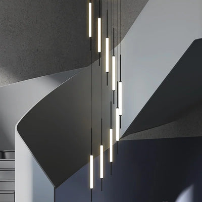 Modern Minimalism Chandelier LED Pendant Lights - Designer Lamp for Attic, Villa, and Staircase