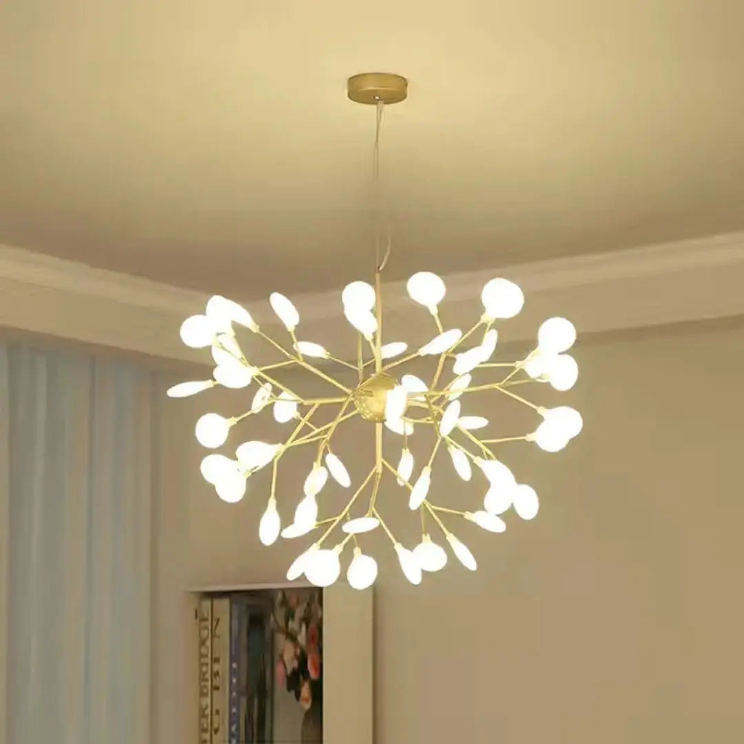 Nordic Modern Firefly Ceiling Chandelier: Illuminate Your Space with Elegance and Style