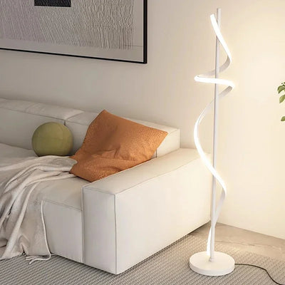 Modern LED Floor Lamp - Minimalist Lines for Living Rooms, Bedrooms, and Studies