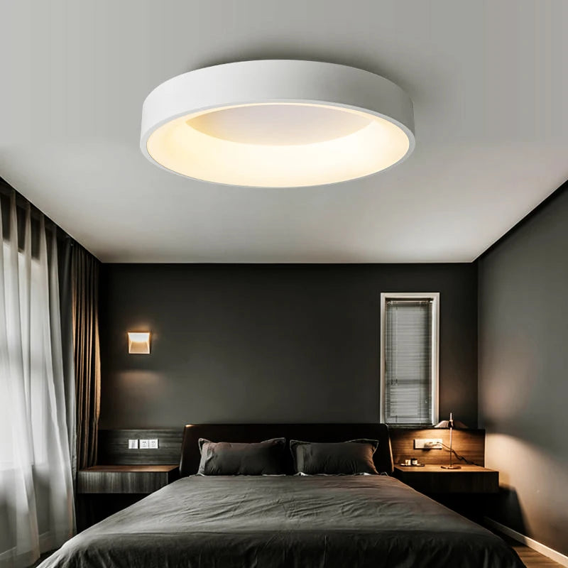 Modern LED Round Ceiling Light - Versatile Illumination for Every Room