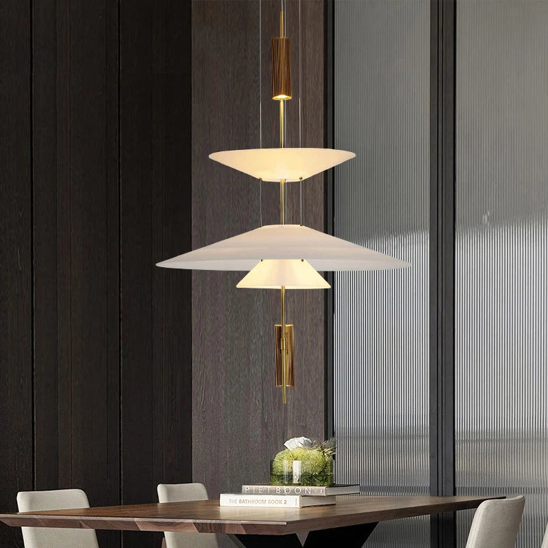 Nordic Designer LED Ceiling Chandelier - Contemporary Elegance for Versatile Spaces