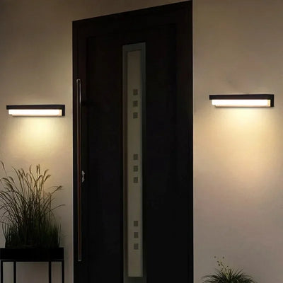 Solar LED Outdoor Wall Lamp - Waterproof Porch Lights for Garden Lighting