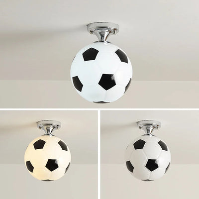 Soccer Ball LED Ceiling Lights: Illuminate Your Boy's Bedroom with Sports Spirit