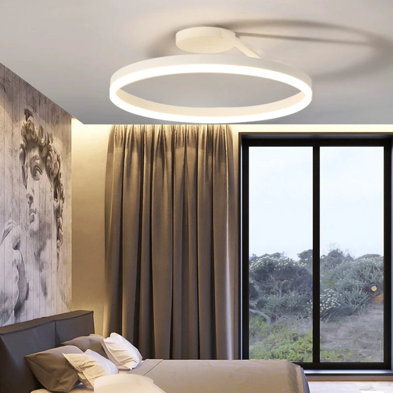 Modern LED Ceiling Light Circular Lamps: Stylish and Functional