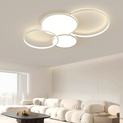 White Round Modern Style Ceiling Lights - Household Lighting Lamps for Bedroom Lustres Decoration Luminaria Living Room Lamparas