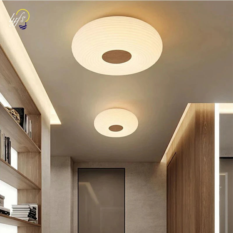 Modern Nordic LED Ceiling Lamp for Interior Lighting in Living Room, Bedroom, Bathroom, and More