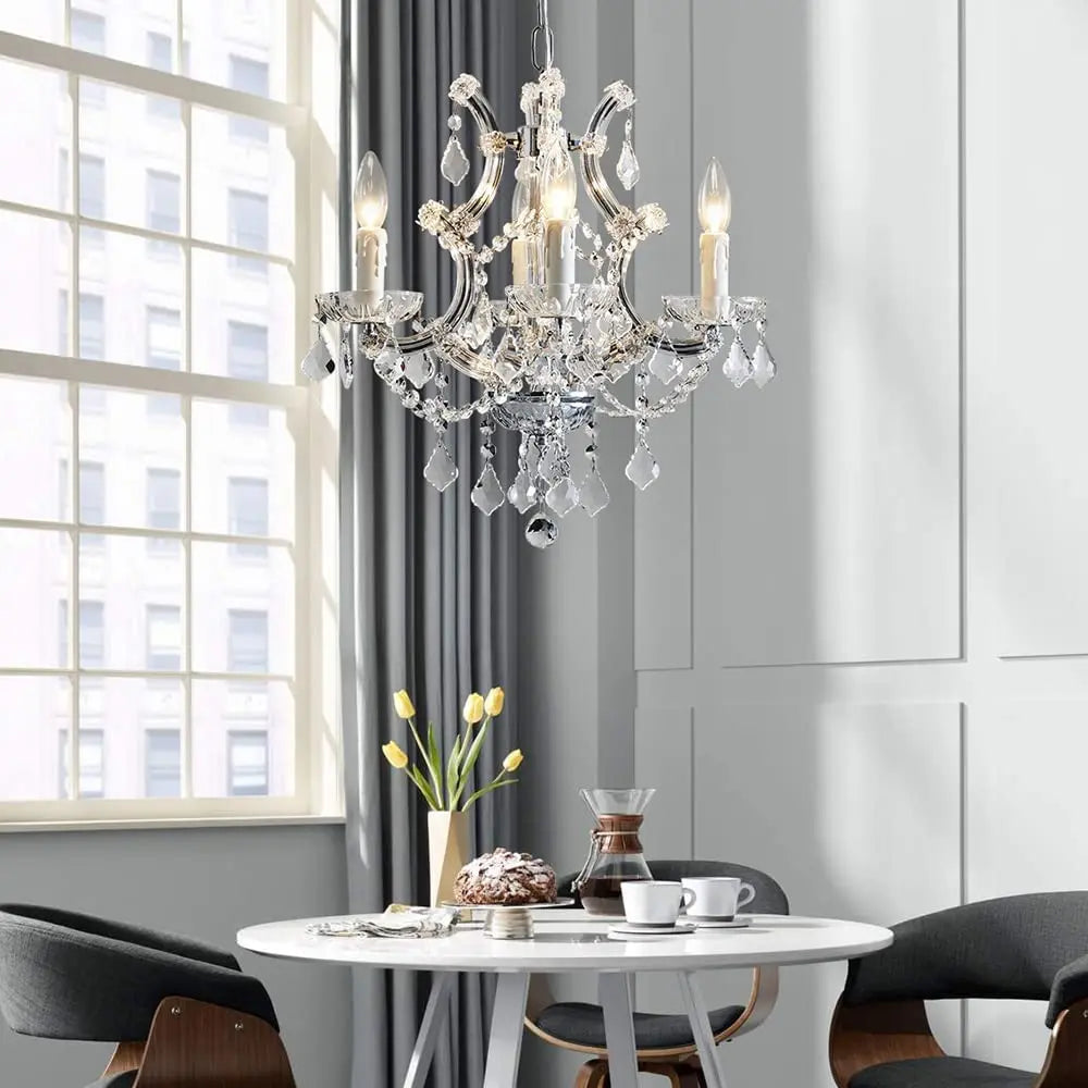 Elegant Crystal Chandelier Pendant Lights: Illuminate Your Space with Style